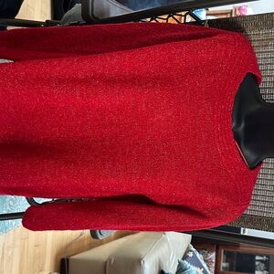 Croft & Barrow Red Turtleneck Sweater